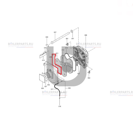 Теплоизоляционный мат 20*290*290 мм для котлов Viessmann 7827572