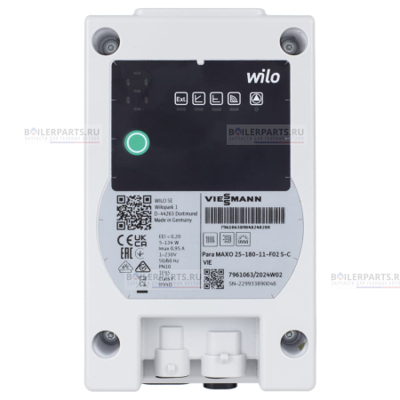 Насос в сборе VIESSMANN MAXO 25/180-11 WILO 7833548