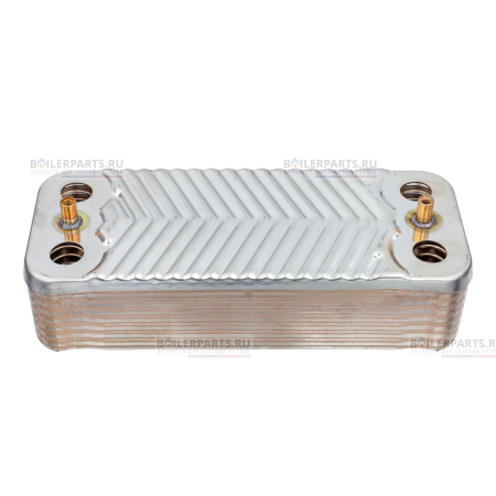 Теплообменник вторичный 190 мм 16 пластин VIESSMANN SaunierGPT 7928747