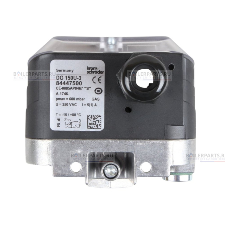 Реле давления газа/воздуха DG 150U-3 KROMSCHRODER 30-150 mBar 84447500