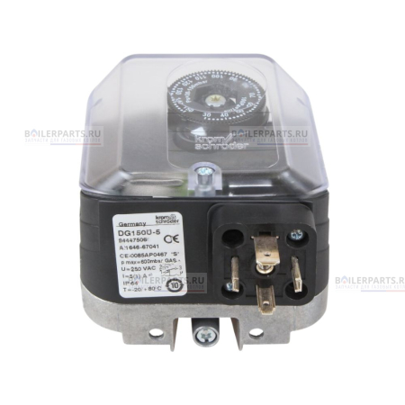 Реле давления газа/воздуха DG150U-5 KROMSCHRODER 30-150 mBar 84447506