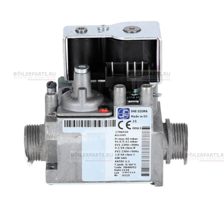Комбинированный газовый клапан Sit 848 Sigma для котлов Wolf 8603051