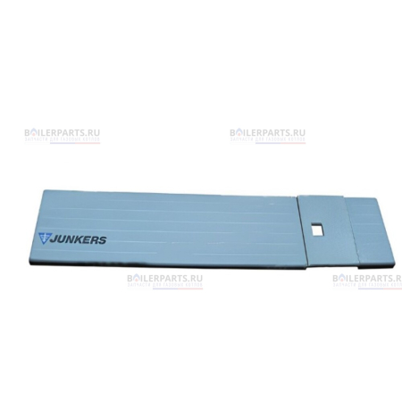 Пластиковая панель для котлов Bosch/Buderus/Junkers 87055062830