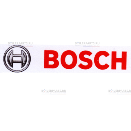 Шильдик (Товарный знак) для котлов Bosch 87011031350