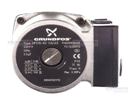 Голова насоса BOSCH UPS 15/60 GRUNDFOS 87160107910