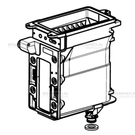 Теплообменник для котлов Bosch/Buderus 8716117322