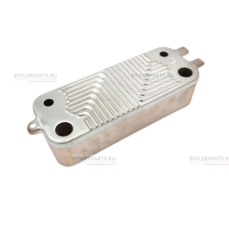 Теплообменник вторичный 190 мм 20 пластин BOSCH ZILMET 8716771040