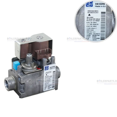 Газовый клапан BOSCH, BUDERUS,  JUNKERS 6 bar SIT 87182213470