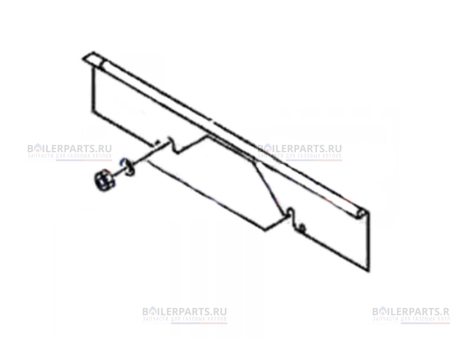 Перекладина верхняя для крепления обшивки для котлов Bosch/Buderus/Junkers 8718584878