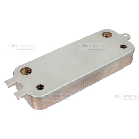 Теплообменник вторичный 190 мм 12 пластин BOSCH SaunierGPT 87186446230