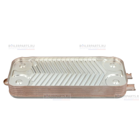 Теплообменник вторичный 190 мм 12 пластин BOSCH SaunierGPT 87186446230