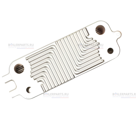 Теплообменник вторичный 190 мм 18 пластин BOSCH ZILMET 87186402310