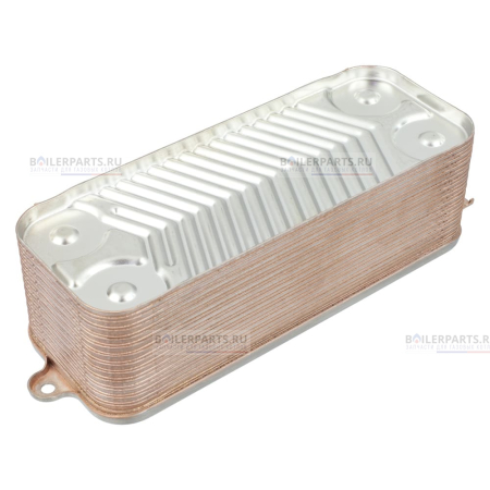 Теплообменник вторичный 190 мм 26 пластин BOSCH ZILMET 87186429490