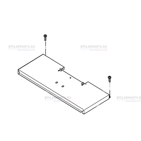 Облицовка передняя для котлов Bosch/Buderus/Junkers 8738127469