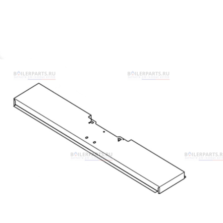 Панель верхняя передняя 10 секций для котлов Bosch/Buderus/Junkers 8738127485