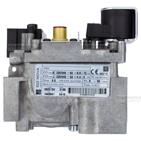 Комбинированный газовый клапан (1 ступень) Sit 822124 Nova для котлов Wolf 8750031
