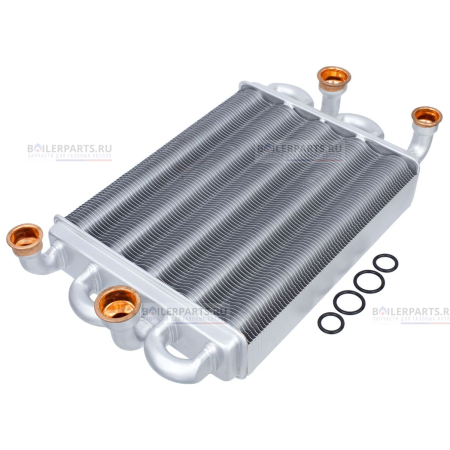 Теплообменник первичный битермический 220 мм FERROLI VALMEX 902613760