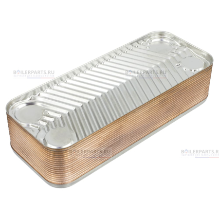 Теплообменник вторичный 190 мм 18 пластин FERROLI ZILMET 902613240