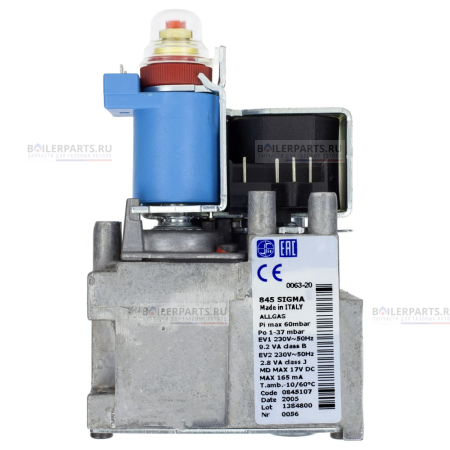 Газовый клапан ARISTON, CHAFFOTEAUX 6 bar SIT 0.845.064