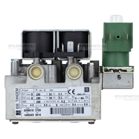 Газовый клапан 36 bar SIT 0.836.010