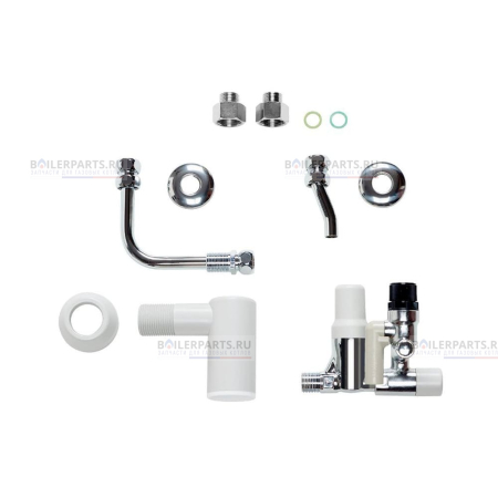 Группа безопасности без редуктора давления с присоединительной трубной группой R 3/4 для котлов Vail