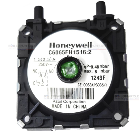 Прессостат (пневмореле) реле давления воздуха HONEYWELL 0.68-6 mBar BAXI, MORA TOP, PROTHERM 0020027