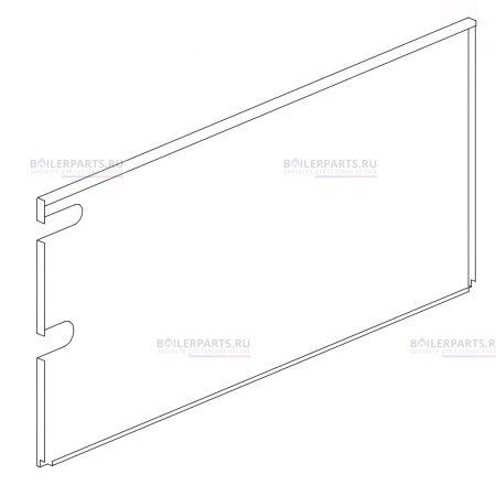 Панель облицовки (задняя) 17 секций для котлов Protherm 0020035331