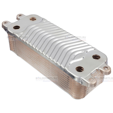 Теплообменник вторичный 190 мм 19 пластин VAILLANT ZILMET 0020038572