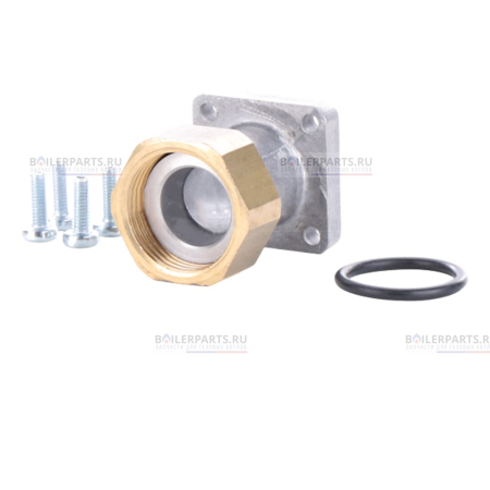 Фланец прямой с гайкой 3/4" для котлов Protherm KLO13, KLO15, KLZ13-14 0020033317