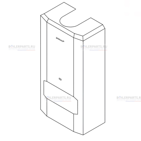 Панель облицовки (передняя) для котлов Protherm 0020033799