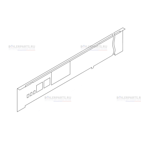 Лицевая панель блока управления (12 секций) для котлов Protherm 0020044653