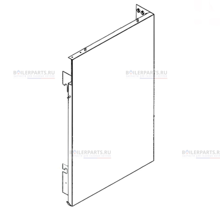 Панель облицовки (правая) 5 секций для котлов Protherm 0020043804