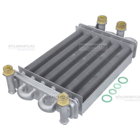Теплообменник первичный битермический 230 мм ELECTROLUX 02-8101