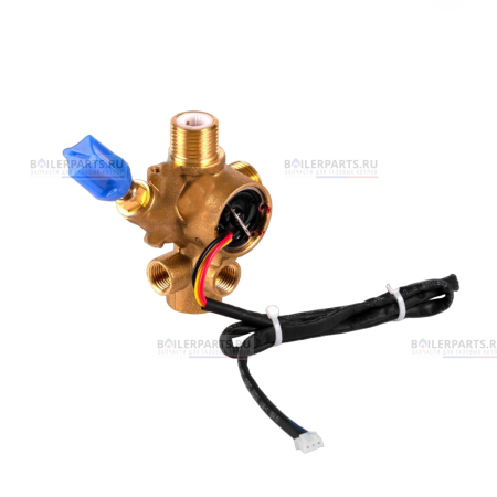 Гидроблок входной с краном подпитки и датчиком протока в сборе для котлов Haier HEC 0530016140