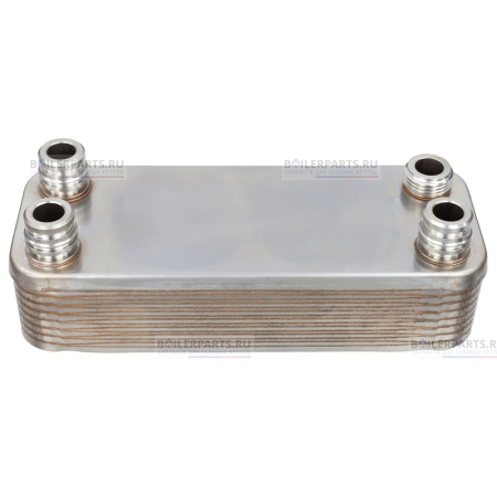 Теплообменник вторичный 190 мм 16 пластин VAILLANT ZILMET 065088