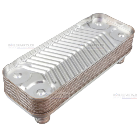 Теплообменник вторичный 190 мм 12 пластин ZILMET 17b1901215