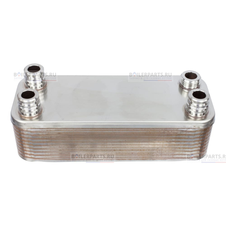 Теплообменник вторичный 207 мм 16 пластин VAILLANT SaunierGPT 065153 [102]