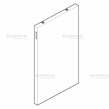 Стенка боковая правая Н-807 мм для котлов Vaillant 092403