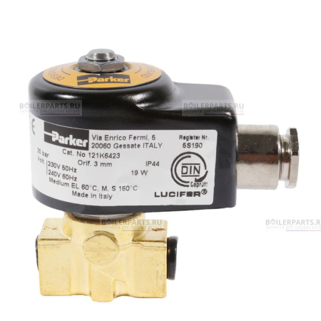 Клапан магнитный Parker Lucifer  121К6423