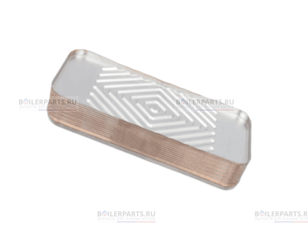 Теплообменник вторичный 190 мм 14 пластин ZILMET 17B1901400