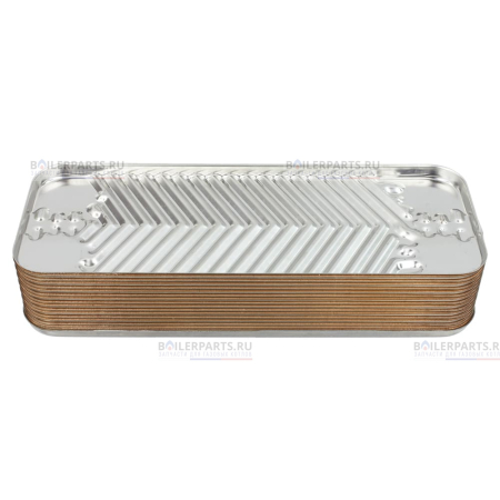 Теплообменник вторичный 207 мм 16 пластин SaunierGPT 17B2071600
