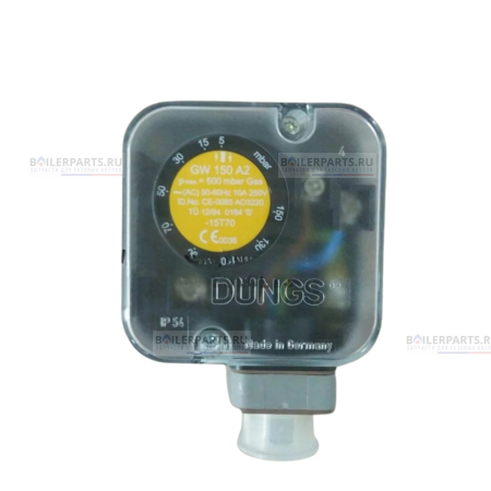 Реле давления газа GW 150 А2 DUNGS 5-150 mBar ELCO 1768649907