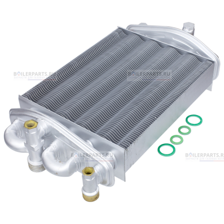 Теплообменник первичный битермический 230 мм TEPLOWEST 2.55.35.076.04