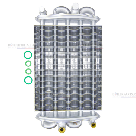 Теплообменник первичный битермический 230 мм TEPLOWEST 2.55.35.076.04
