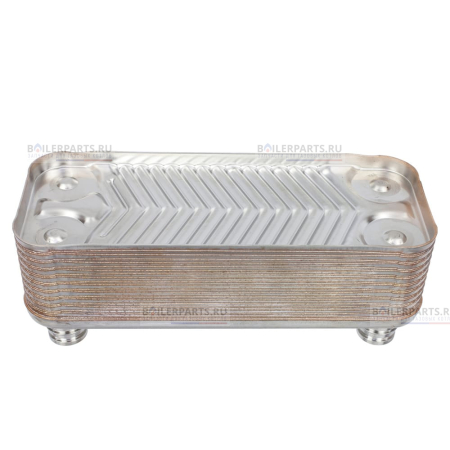 Теплообменник вторичный 207 мм 16 пластин VAILLANT ZILMET 20161220