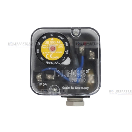 Реле давления газа UB 500 A4 DUNGS 100-500 mBar OILON 210970