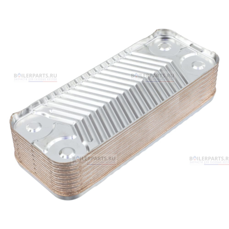 Теплообменник вторичный 190 мм 16 пластин NEVALUX 21000605201200