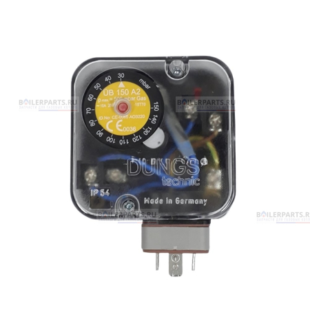Реле давления газа UB 150 A2 DUNGS 30-150 mBar 215245