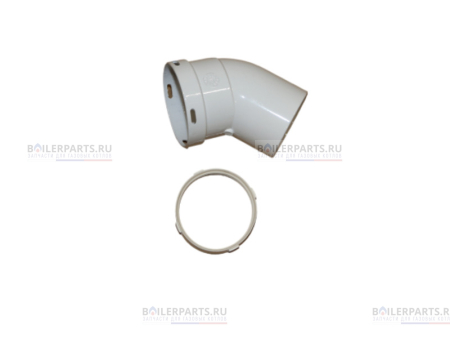 Колено THERMONA  80 мм 22095