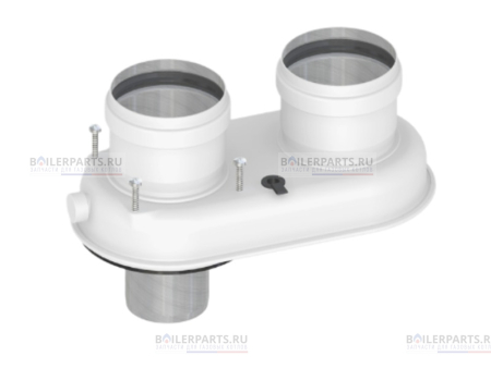 Распределитель D=60/100 на 80/80 с измерительными местами THERMONA  22098